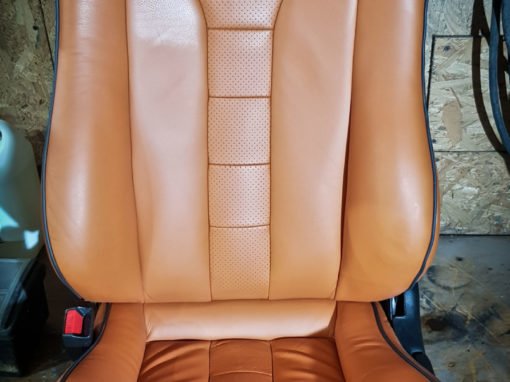 Renowacja skóry – fotele Honda Del Sol