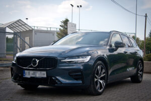 Volvo V60 zabezpieczone folią PPF – widok frontu