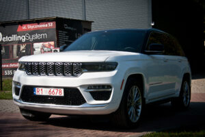 Jeep Grand Cherokee po nałożeniu powłoki grafenowej