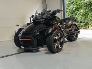 Detal lakieru Can Am z powłoką ceramiczną