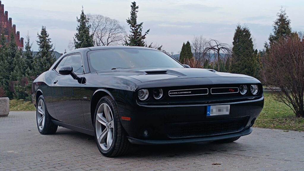 Dodge Charger – korekta lakieru na czarnej karoserii