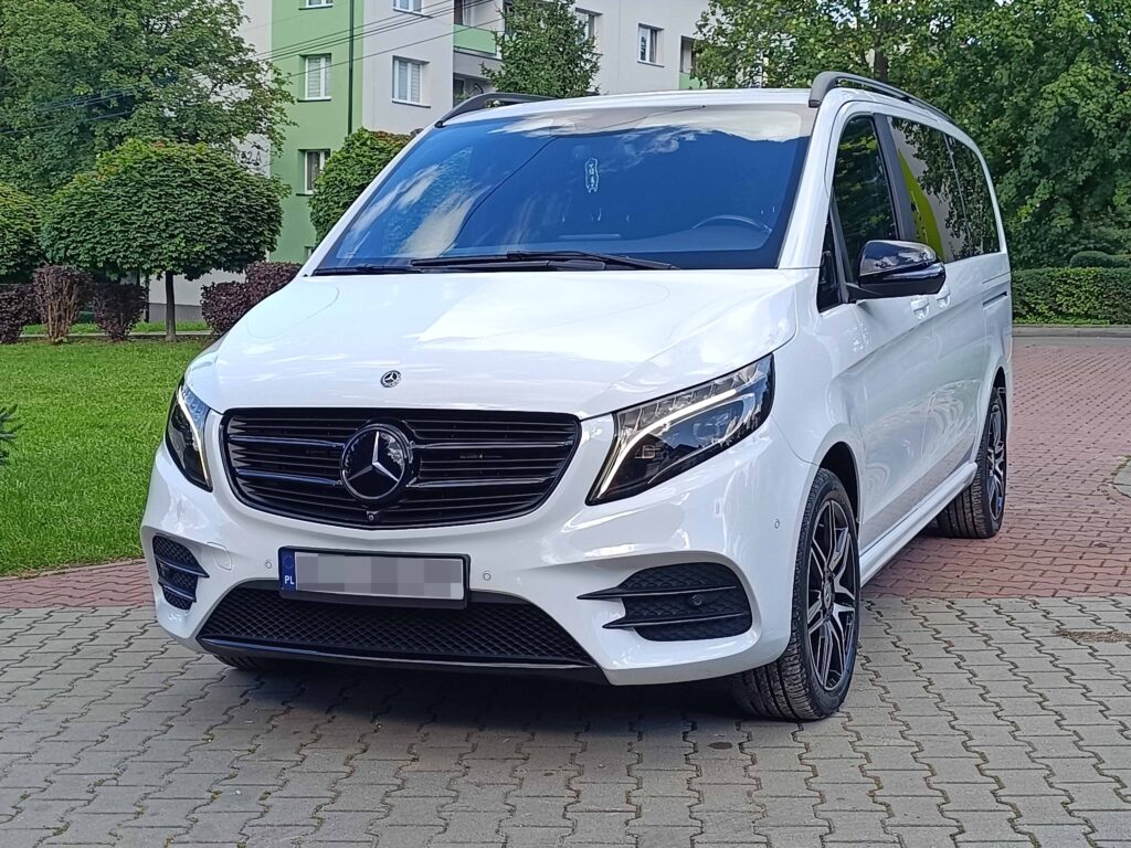 efekt korekty i ceramiki na Mercedesie Vito