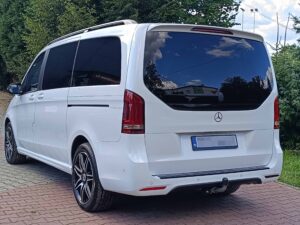 korekta lakieru w Mercedesie Vito